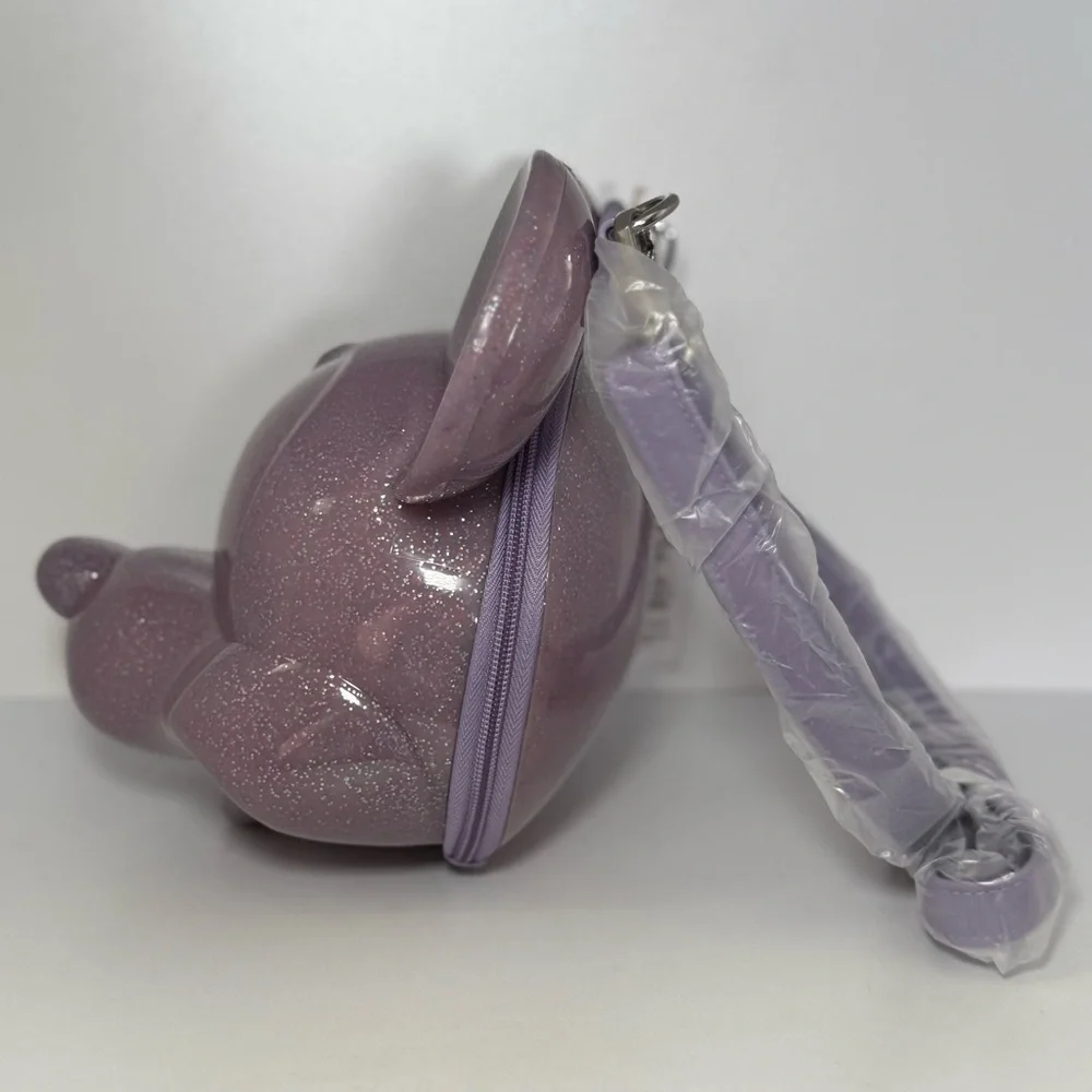 Loungefly Mickey Mouse Moulded Purple Bag Disney Parks - Picture 4 of 9